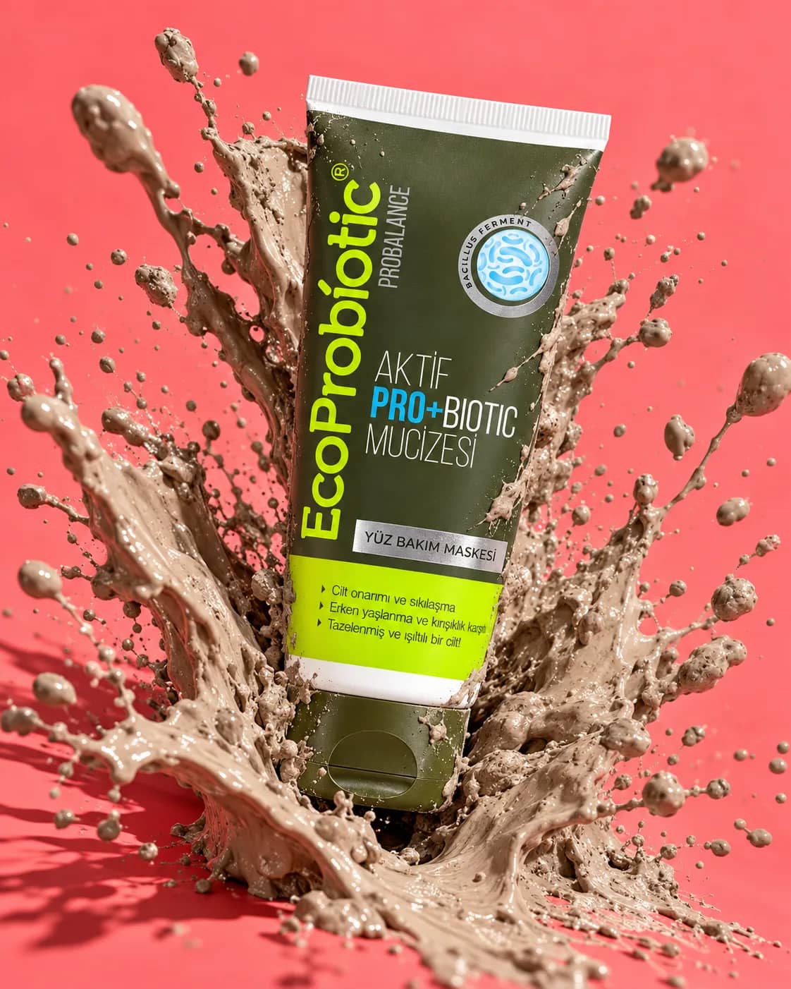 EcoProbiotic prebiyotikli kil maskesi